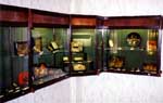 Cabinet with various artists works